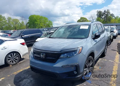 2022 Honda Pilot 2Wd Sport из США, поврежденный, VIN 5FNYF5H30NB018391